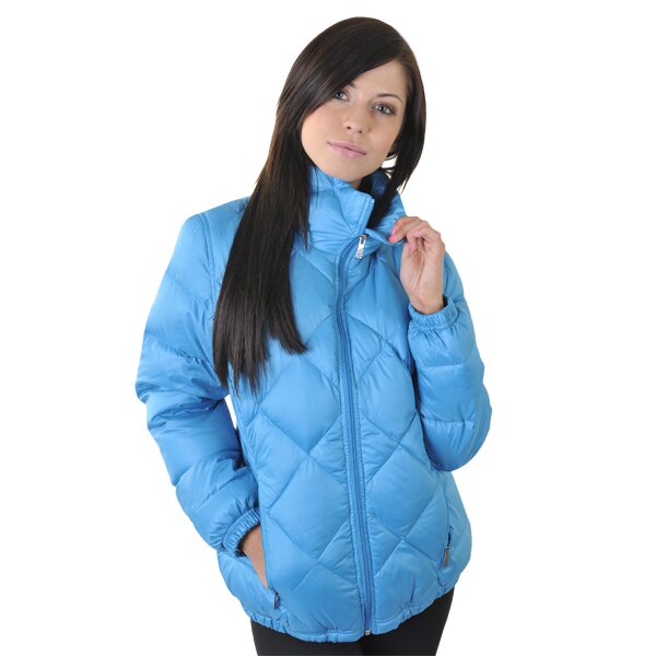 Kurtka zimowa damska REEBOK KURTKA VAL DOWN JKT FEATHER BLUE o44965 kolor niebieski