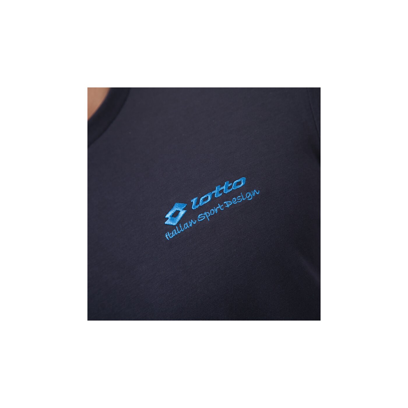 Koszulka męska LOTTO T-SHIRT BRETT BS r4616 kolor granatowy