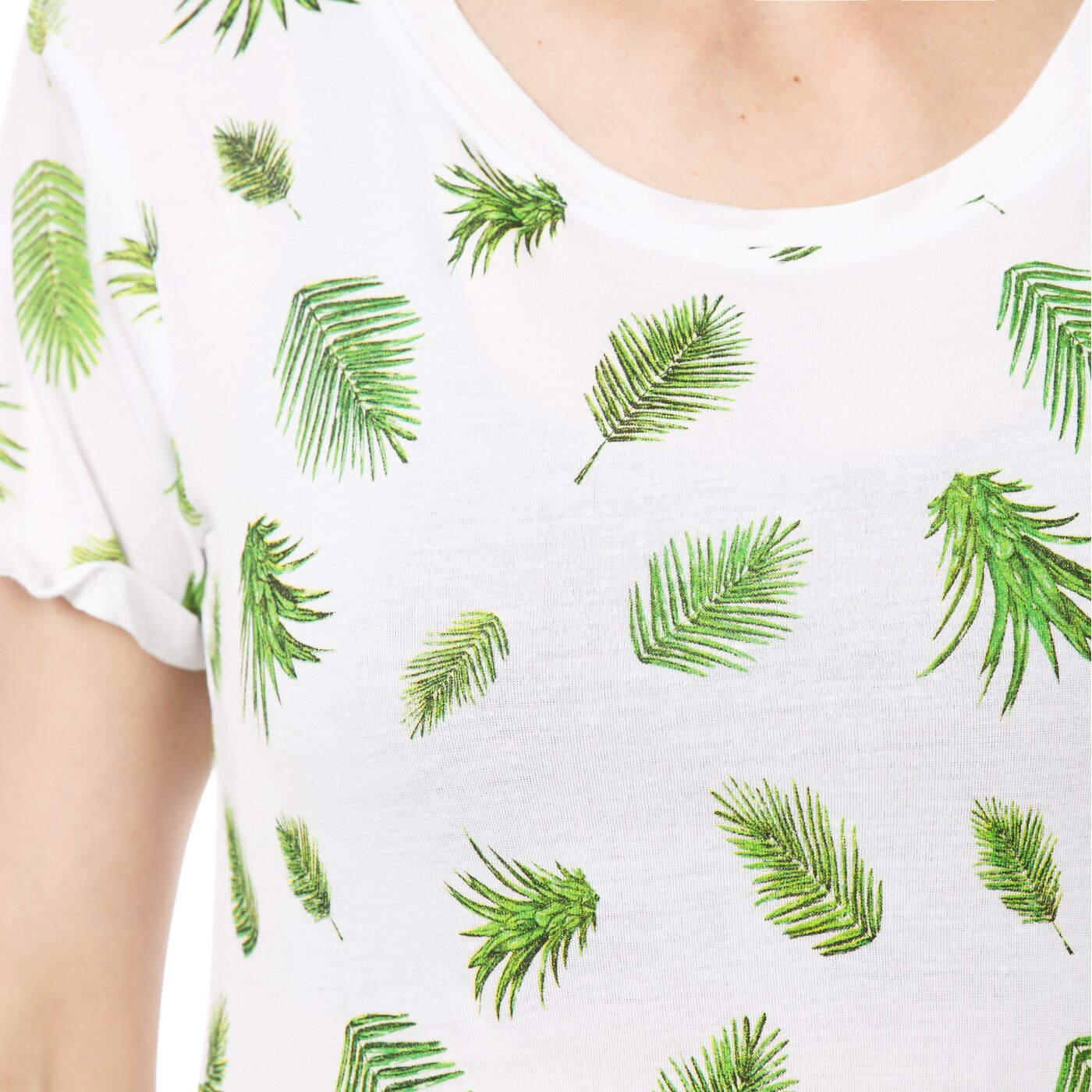 Koszulka damska FEEWEAR T-SHIRT PINO fw17tsd26001 kolor biały