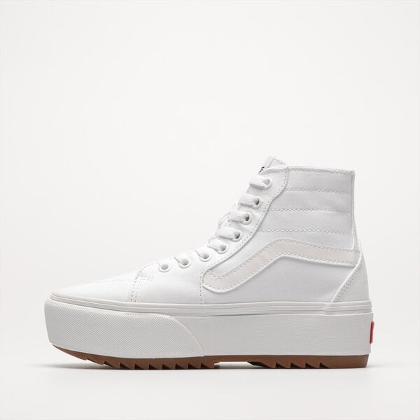 Buty sportowe damskie VANS FILMORE HI TAPERED PLATFORM ST vn0a5jlgwht1 kolor biały