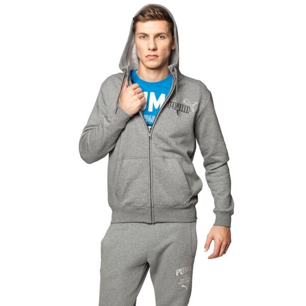 Bluza męska PUMA BLUZA FUN KA PUMA HD. SWEAT 83417203 kolor szary