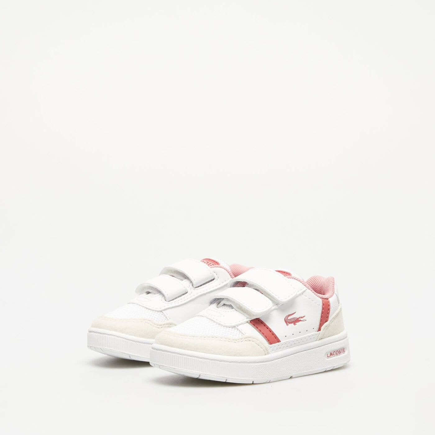 Buty dziecięce LACOSTE T-CLIP 747sui0015b53 kolor biały
