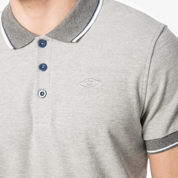 Koszulka polo męska UMBRO POLO DIEGO M ul16pom06001 kolor szary