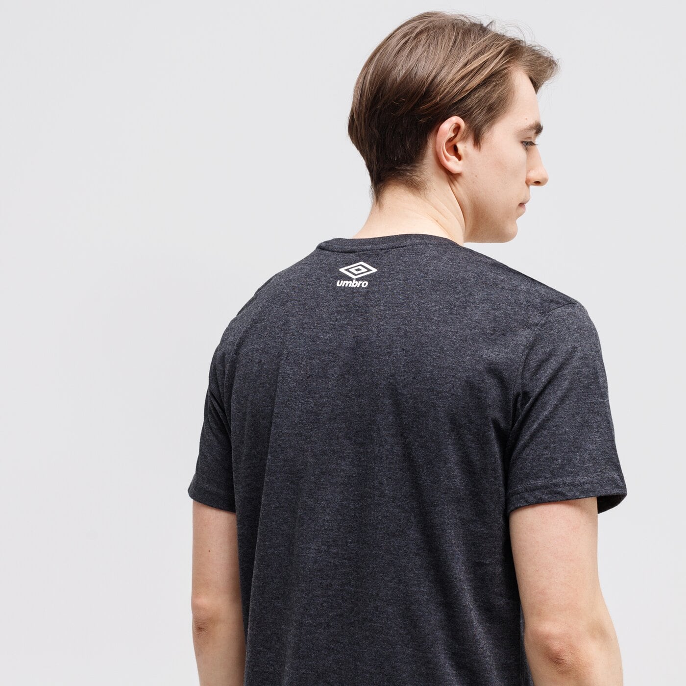 Koszulka męska UMBRO T-SHIRT HENNY ul121tsm81001 kolor szary