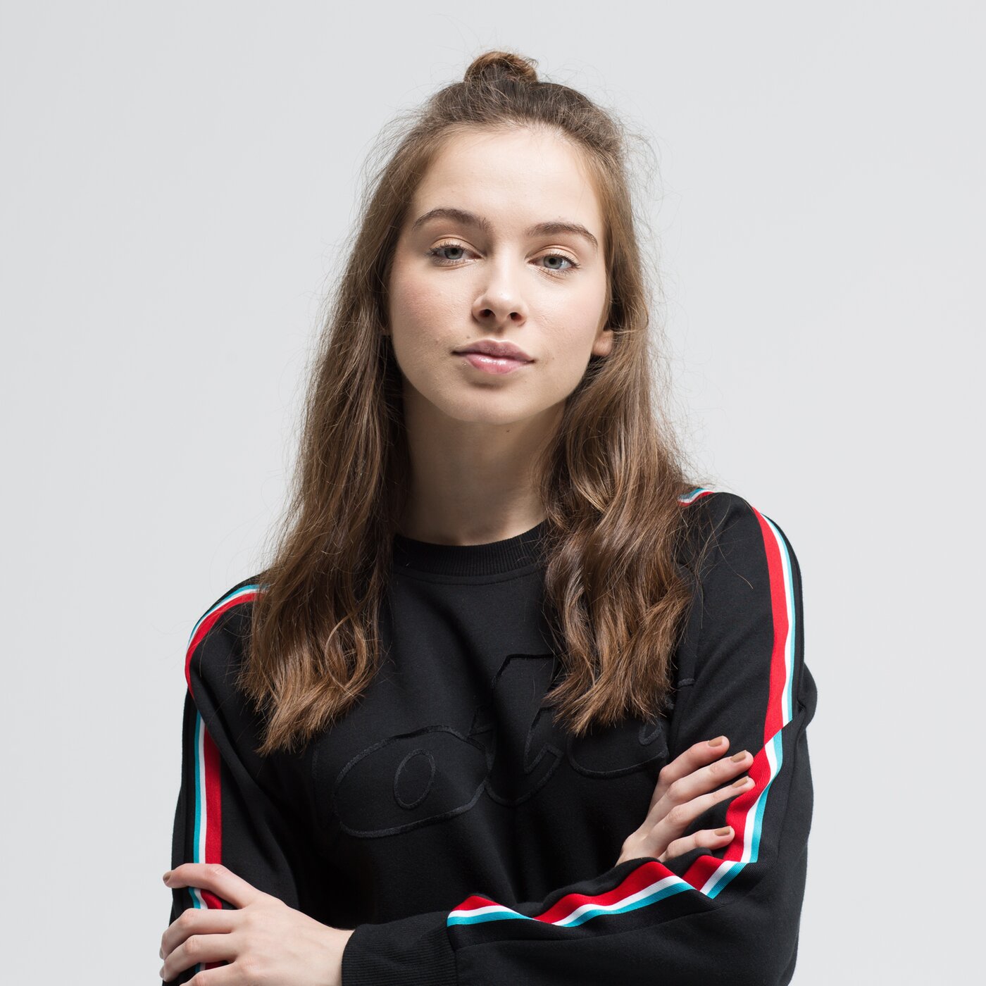 Bluza damska LOTTO BLUZA ATHLETICA W III SWEAT RN STP PL 211742-1cl kolor czarny