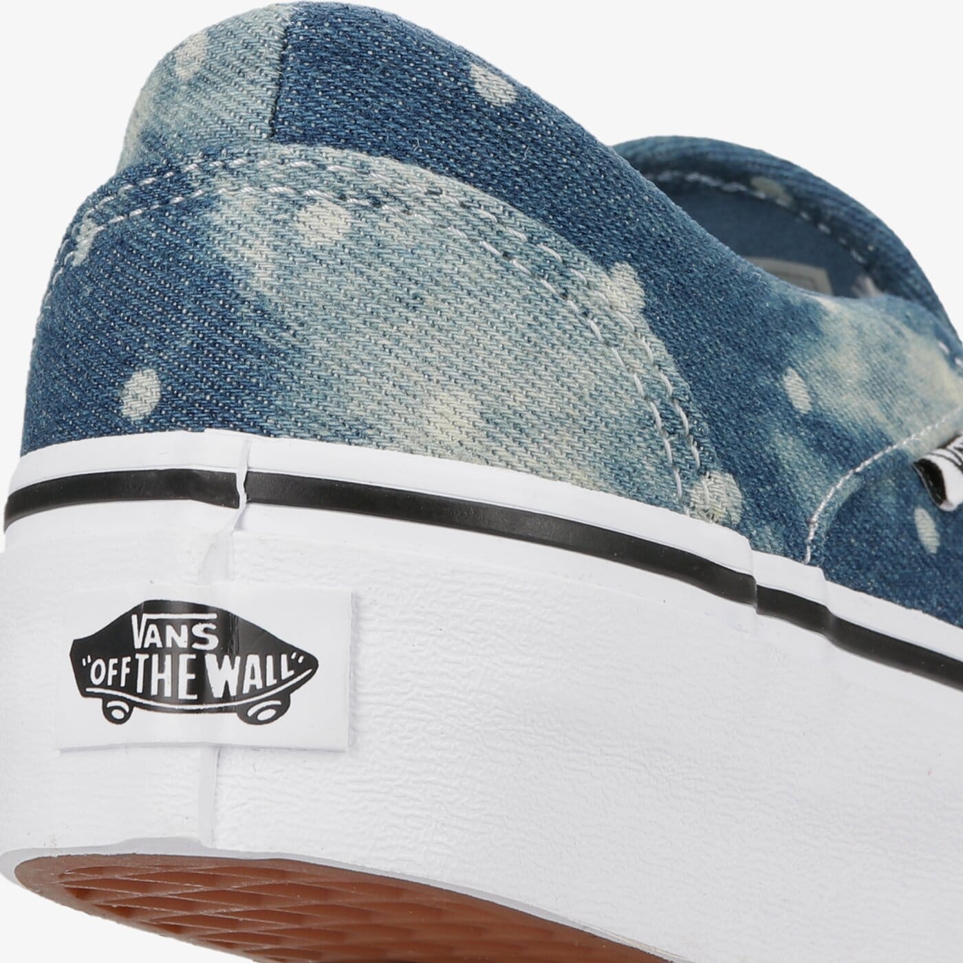 Buty sportowe damskie VANS WM ASHER PLATFORM vn0a3wmmbbc1 kolor niebieski