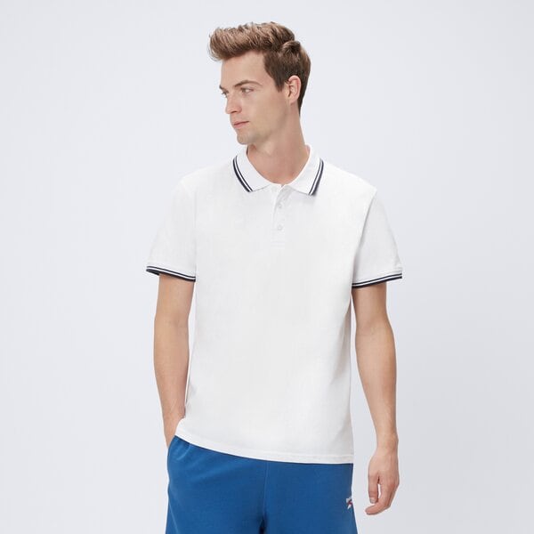 Koszulka polo męska UMBRO POLO ESS SHIRT ul125pom01003 kolor biały