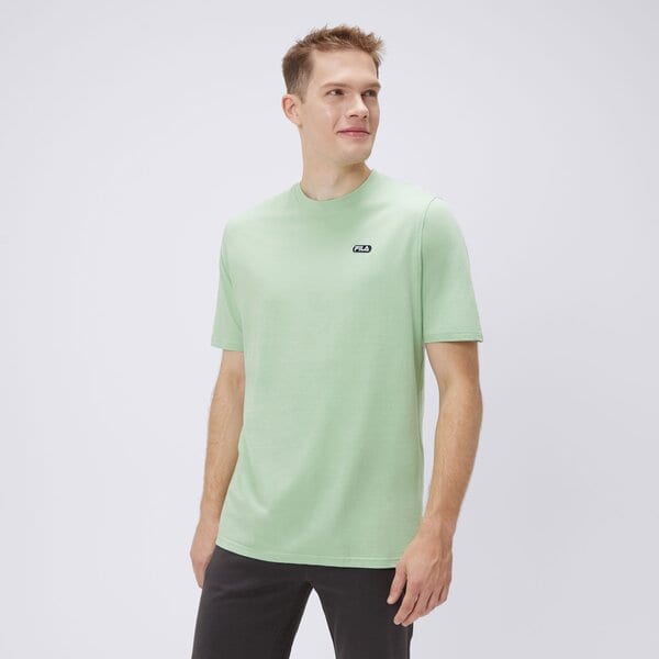 Koszulka męska FILA T-SHIRT LOFT ss25spm016495 kolor zielony