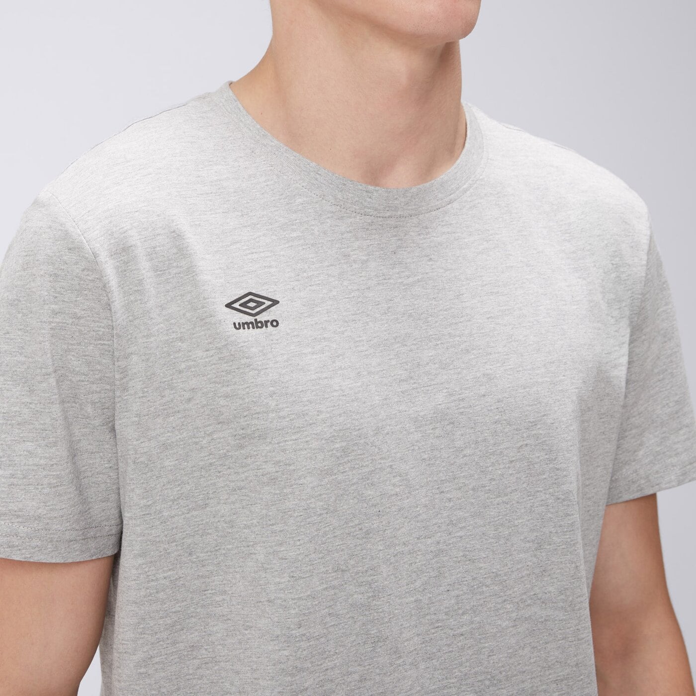 Koszulka męska UMBRO T-SHIRT UMBRO MARLON ul325tsm90003 kolor szary