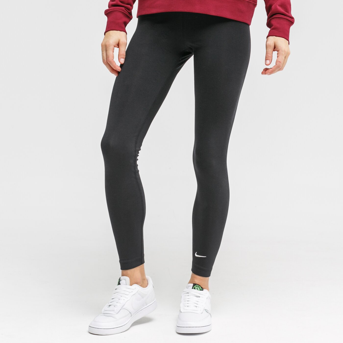 Spodnie dresowe damskie NIKE LEGGINGS SPORTSWEAR CLUB ct0739-010 kolor czarny