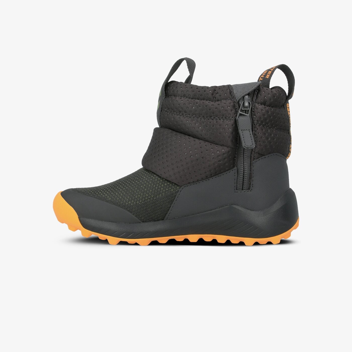 Buty trekkingowe dla dzieci ADIDAS RAPIDASNOW C g27178 kolor szary