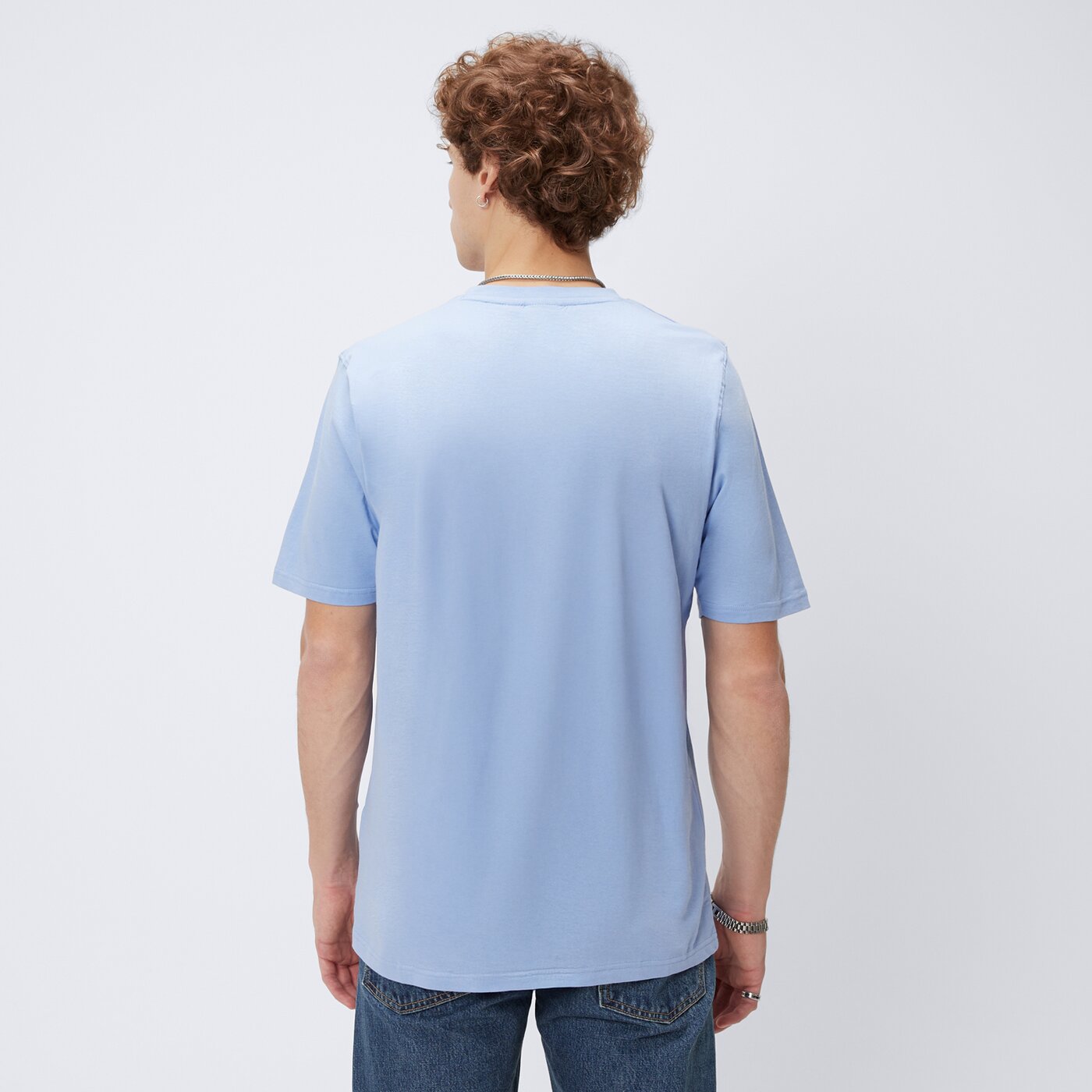 Koszulka męska FILA T-SHIRT LOFT ss25spm016367 kolor niebieski