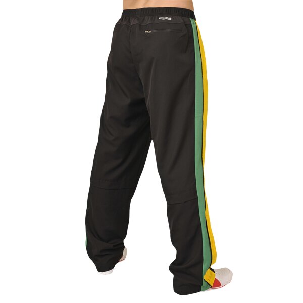 Spodnie dresowe męskie PUMA SPODNIE FAAS WOVEN PANTS 50727404 kolor czarny