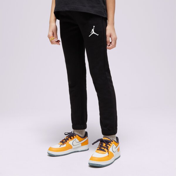 Spodnie dziecięce JORDAN SPODNIE JDG ICON PLAY FLC G 45c696-023 kolor czarny