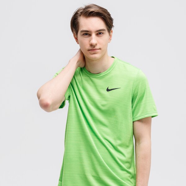 Koszulka męska NIKE T-SHIRT DRI-FIT SUPERSET cz1219-304 kolor zielony