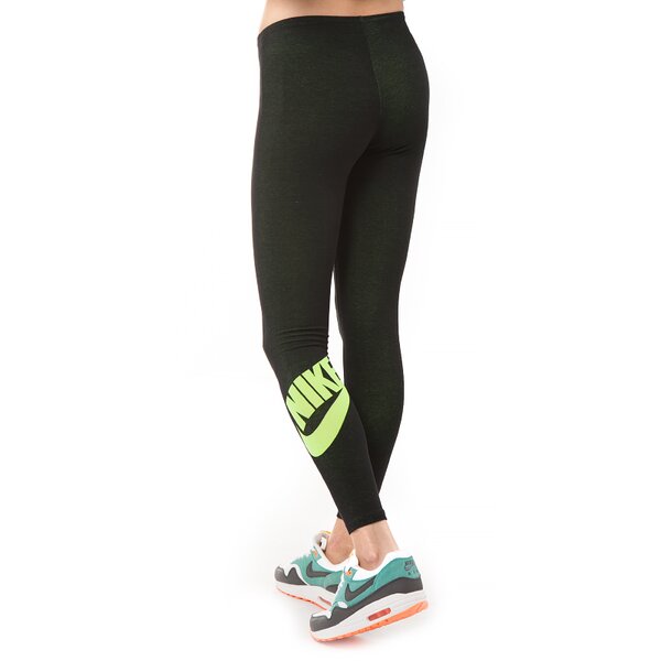 Spodnie dresowe damskie NIKE SPODNIE LEG-A-SEE-LOGO 615049013 kolor czarny