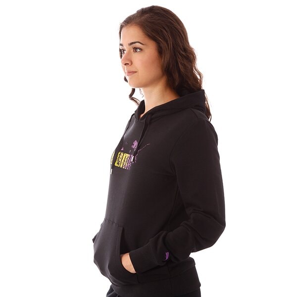 Bluza damska PUMA BLUZA WMN HOODED SWEAT 83095502 kolor czarny