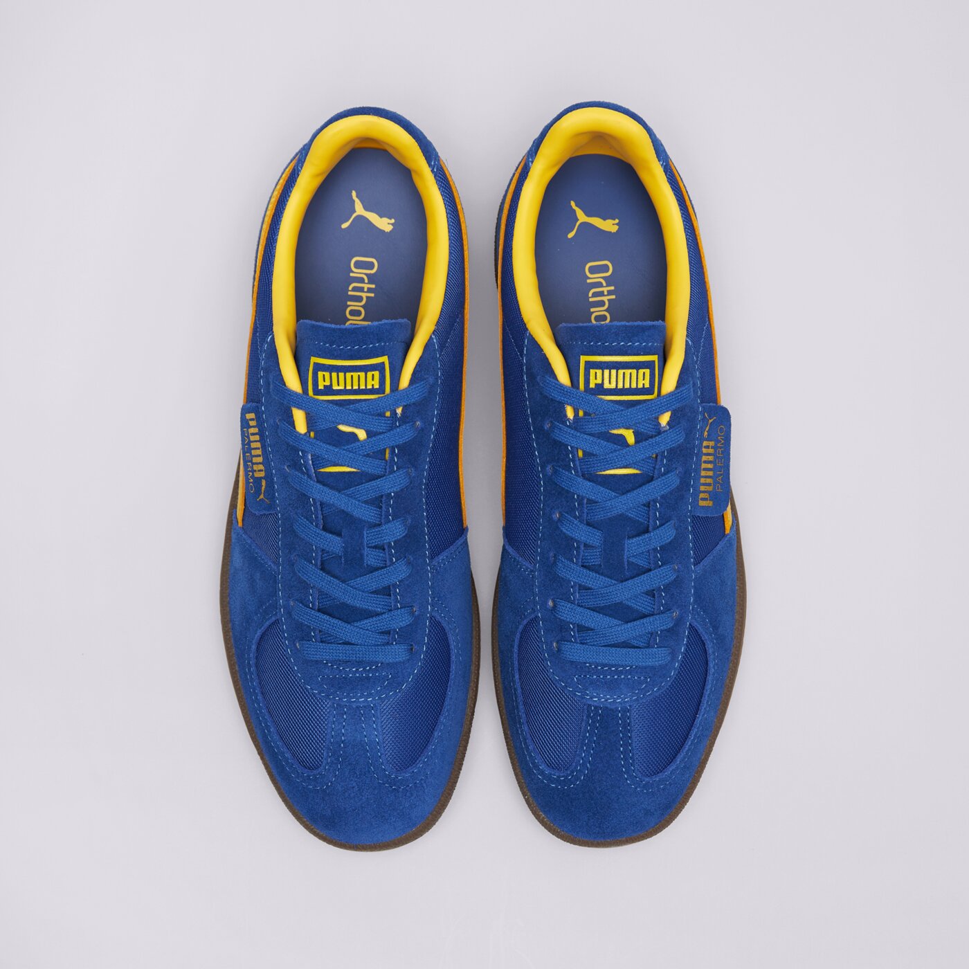 Buty sportowe męskie PUMA PALERMO VINTAGE UPDATE 40136402 kolor niebieski