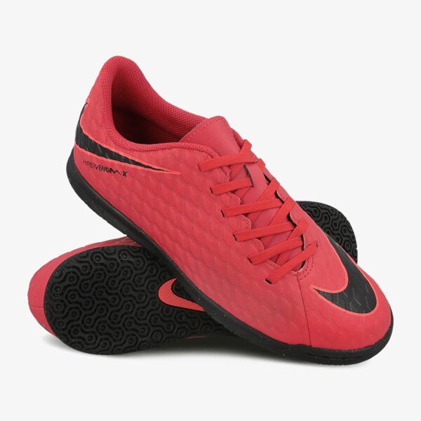 Buty piłkarskie dla dzieci NIKE JR HYPERVENOMX PHADE III IC 852583-616 kolor czerwony