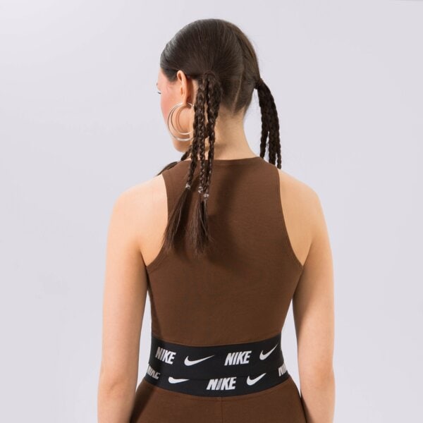 Koszulka damska NIKE T-SHIRT dq9315-259 kolor brązowy
