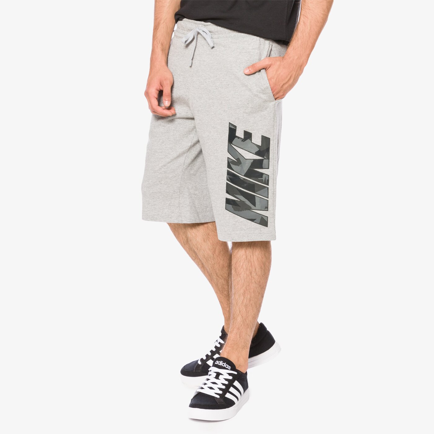 Spodenki męskie NIKE SZORTY M NSW JSY SU 833876063 kolor szary