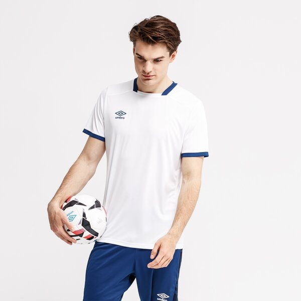 Koszulka męska UMBRO T-SHIRT SS CAPITAL JERSEY 64842u-ev3 kolor biały