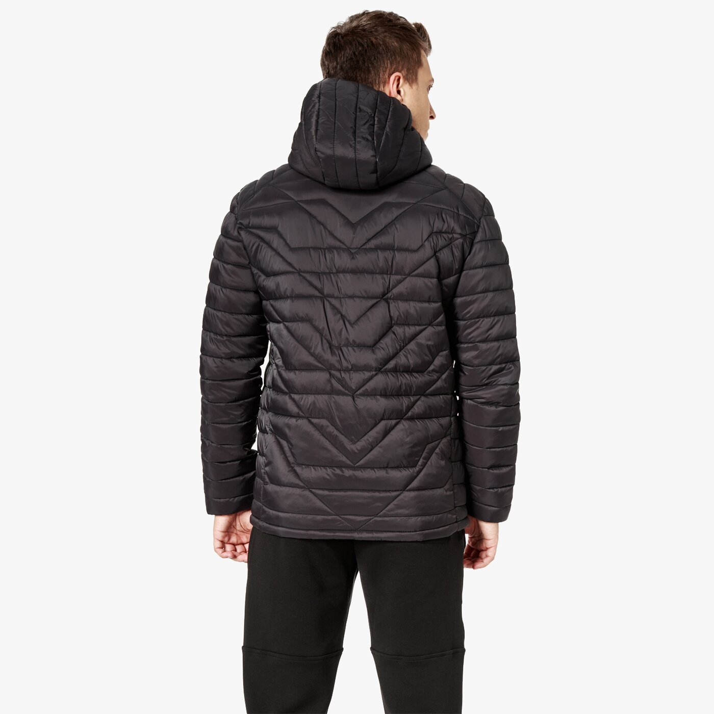 Kurtka zimowa męska UMBRO KURTKA GARNET ul38kum04002 kolor czarny