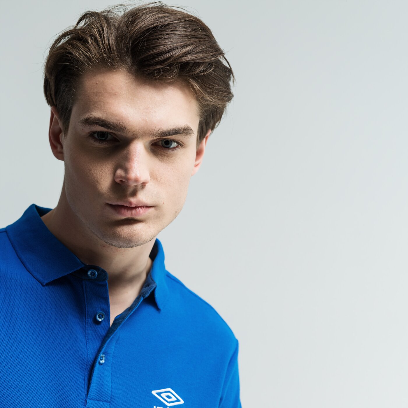 Koszulka polo męska UMBRO POLO TENGO ul19pom03002 kolor granatowy