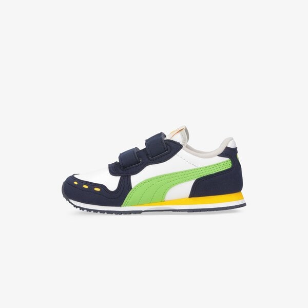 Buty dziecięce PUMA CABANA RACER SL V INF 35198092 kolor zielony