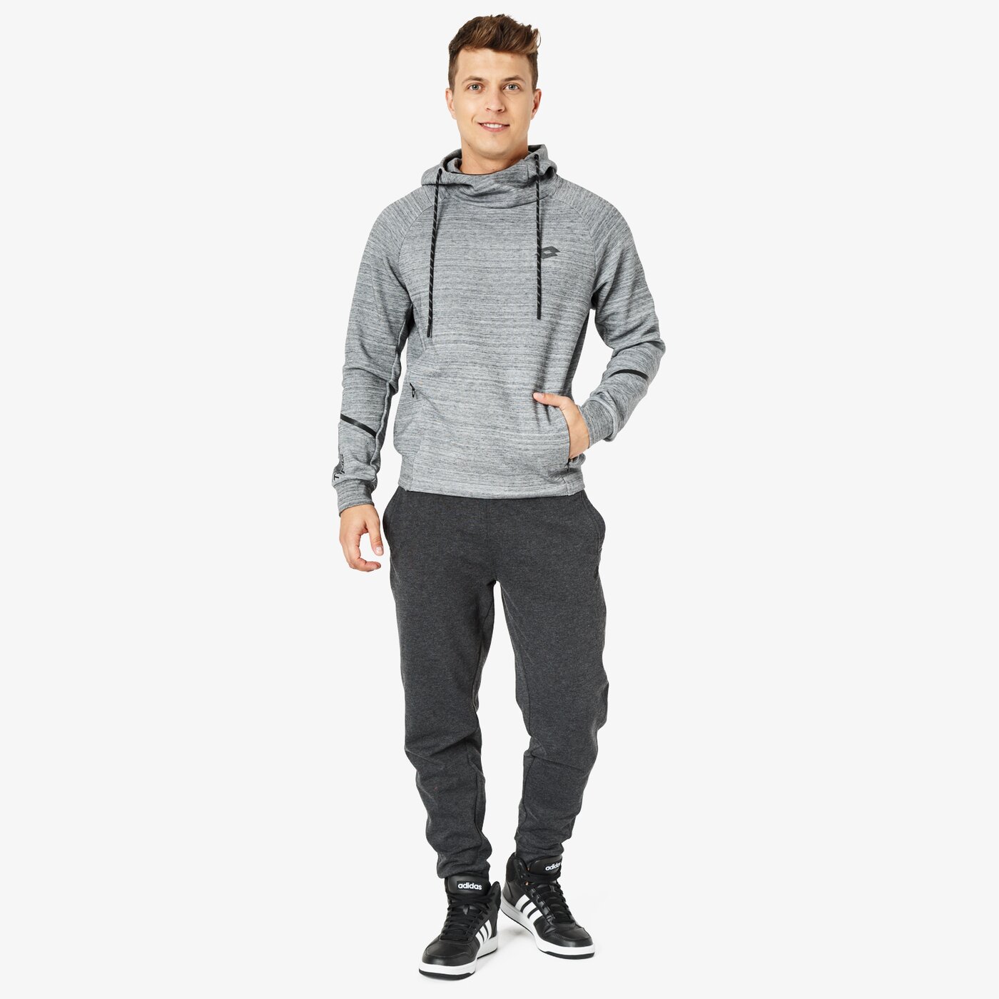 Bluza męska LOTTO BLUZA BRYAN VII HD t5295 kolor szary