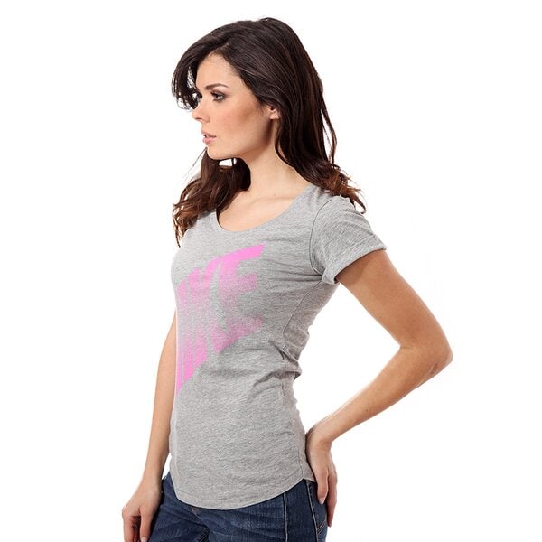 Koszulka damska NIKE T-SHIRT PREP TEE 616059063 kolor szary