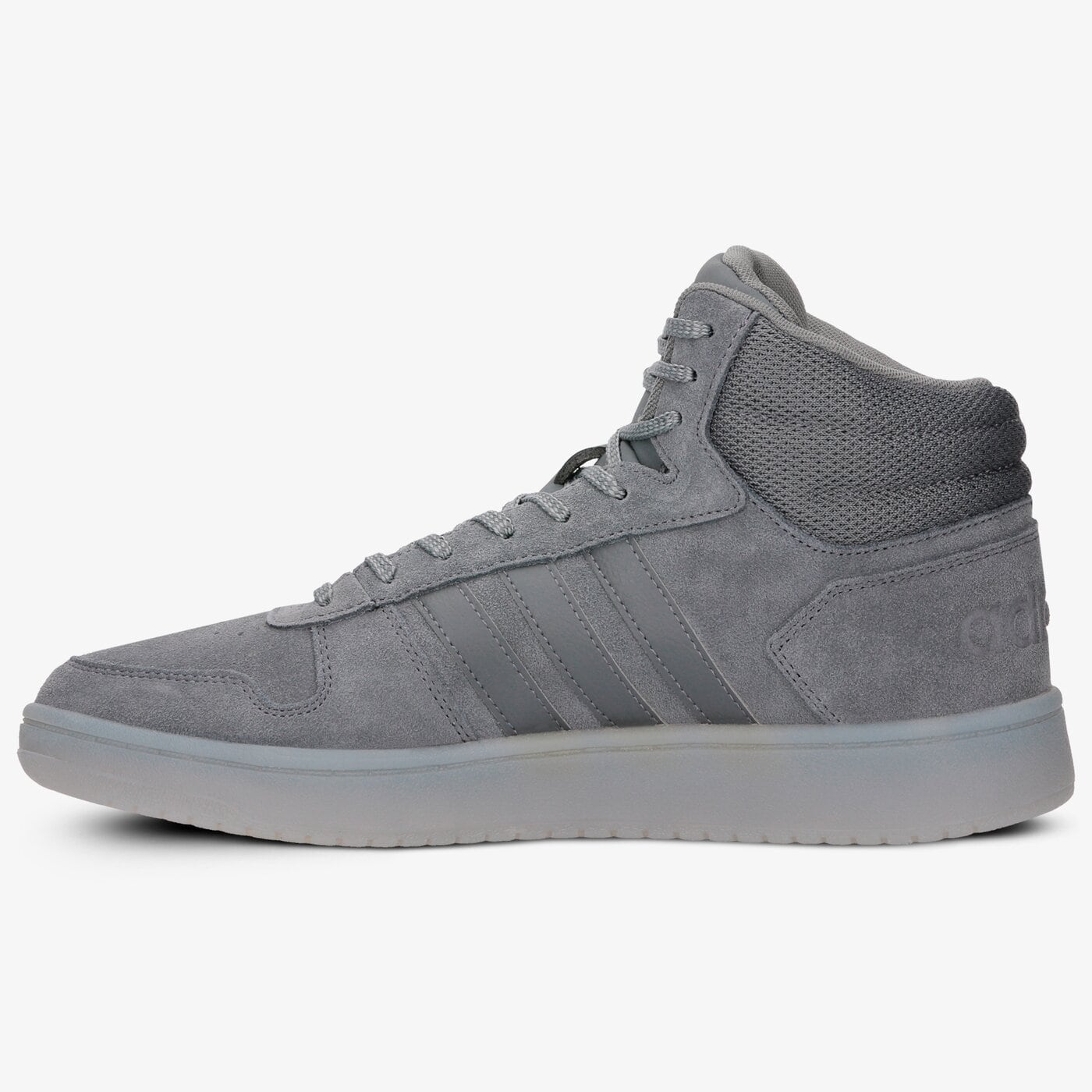 Buty sportowe męskie ADIDAS HOOPS 2.0 MID b44635 kolor szary