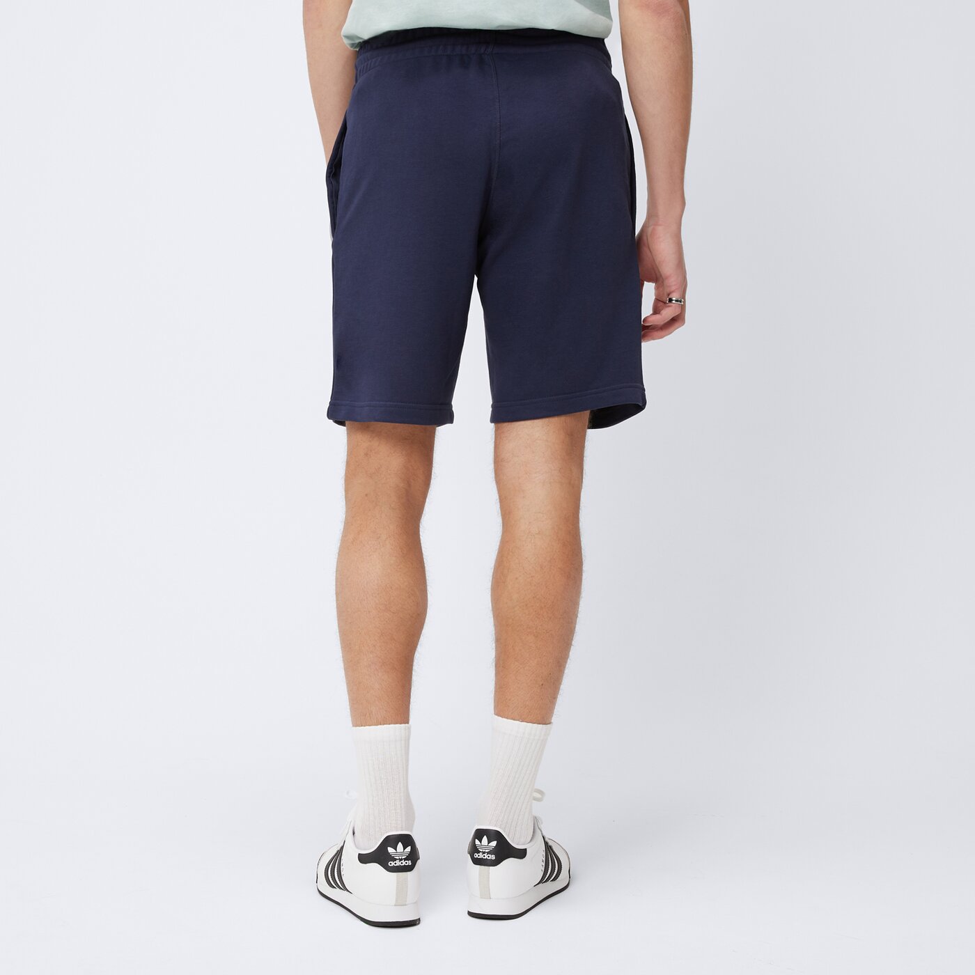 Spodenki męskie REEBOK SZORTY IDENTITY SMALL LOGO FT SHORT 100217147 kolor granatowy