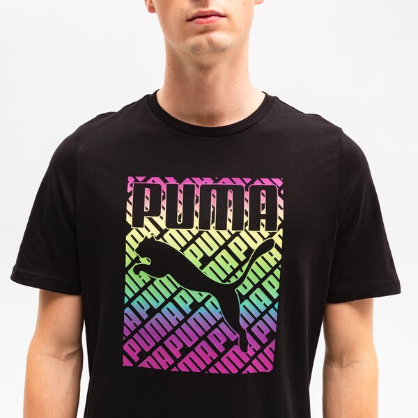 Koszulka męska PUMA T-SHIRT PRIDE 587777 01 kolor czarny