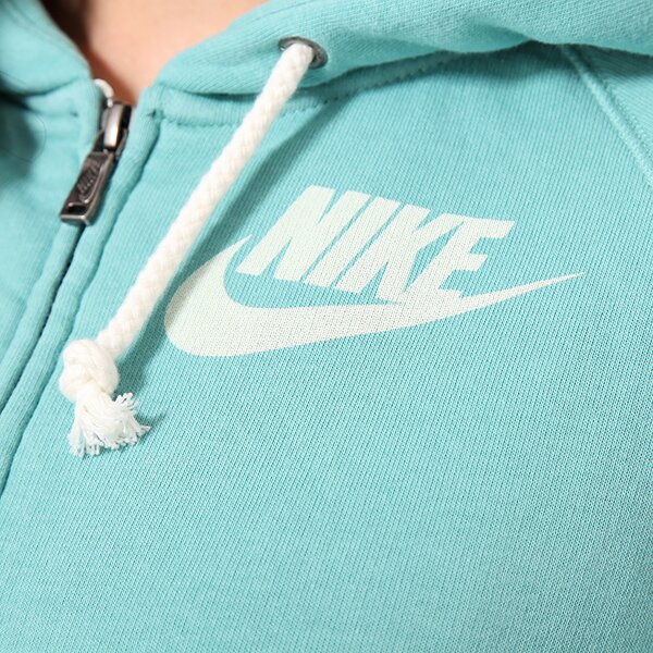 Bluza damska NIKE BLUZA RALLY FZ HOODY 585717347 kolor zielony