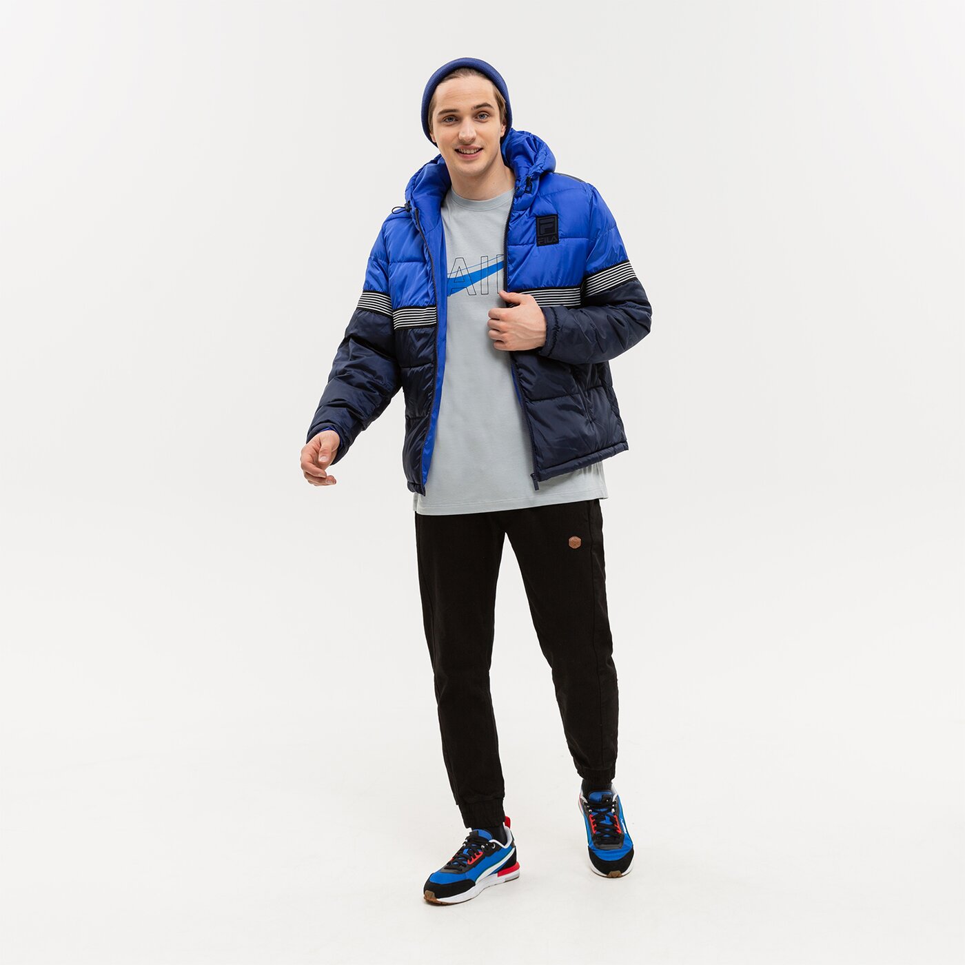 Koszulka męska NIKE T-SHIRT M NSW TEE AIR PRNT PACK dd9702-077 kolor szary