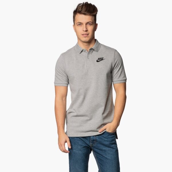 Koszulka polo męska NIKE POLO M NSW POLO PQ MATCH 829360063 kolor szary