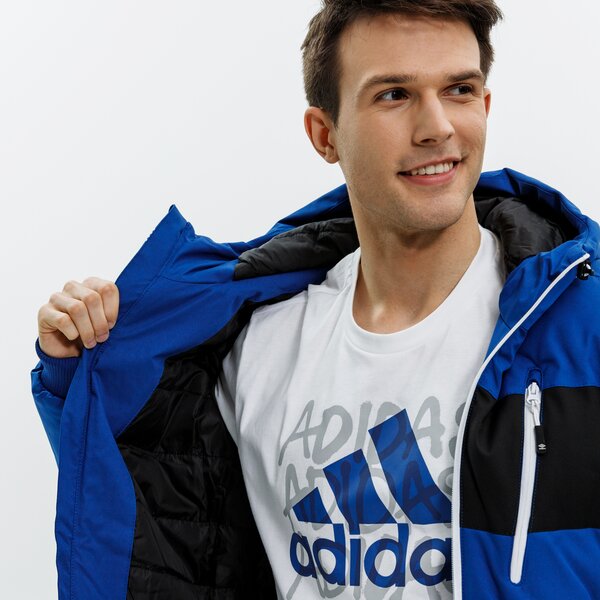 Kurtka zimowa męska UMBRO KURTKA ZIMOWA JASON ul321kum15002 kolor niebieski