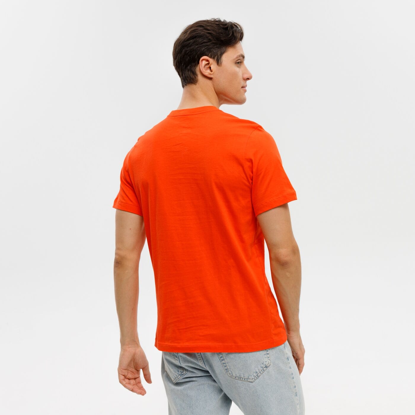 Koszulka męska NIKE T-SHIRT SPORTSWEAR CLUB ar4997-891 kolor pomarańczowy