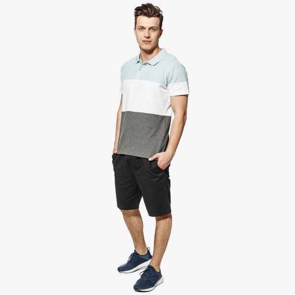 Koszulka polo męska UMBRO POLO BRUCE ul18pom05005 kolor niebieski