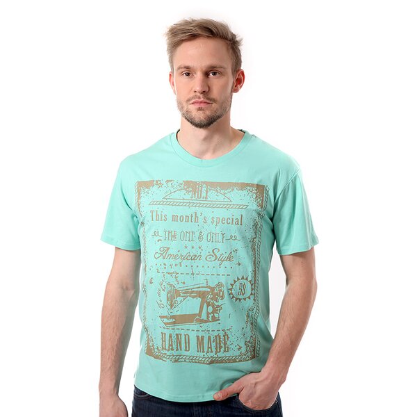 Koszulka męska CONFRONT  T-SHIRT TIM cf14tsm07002 kolor zielony