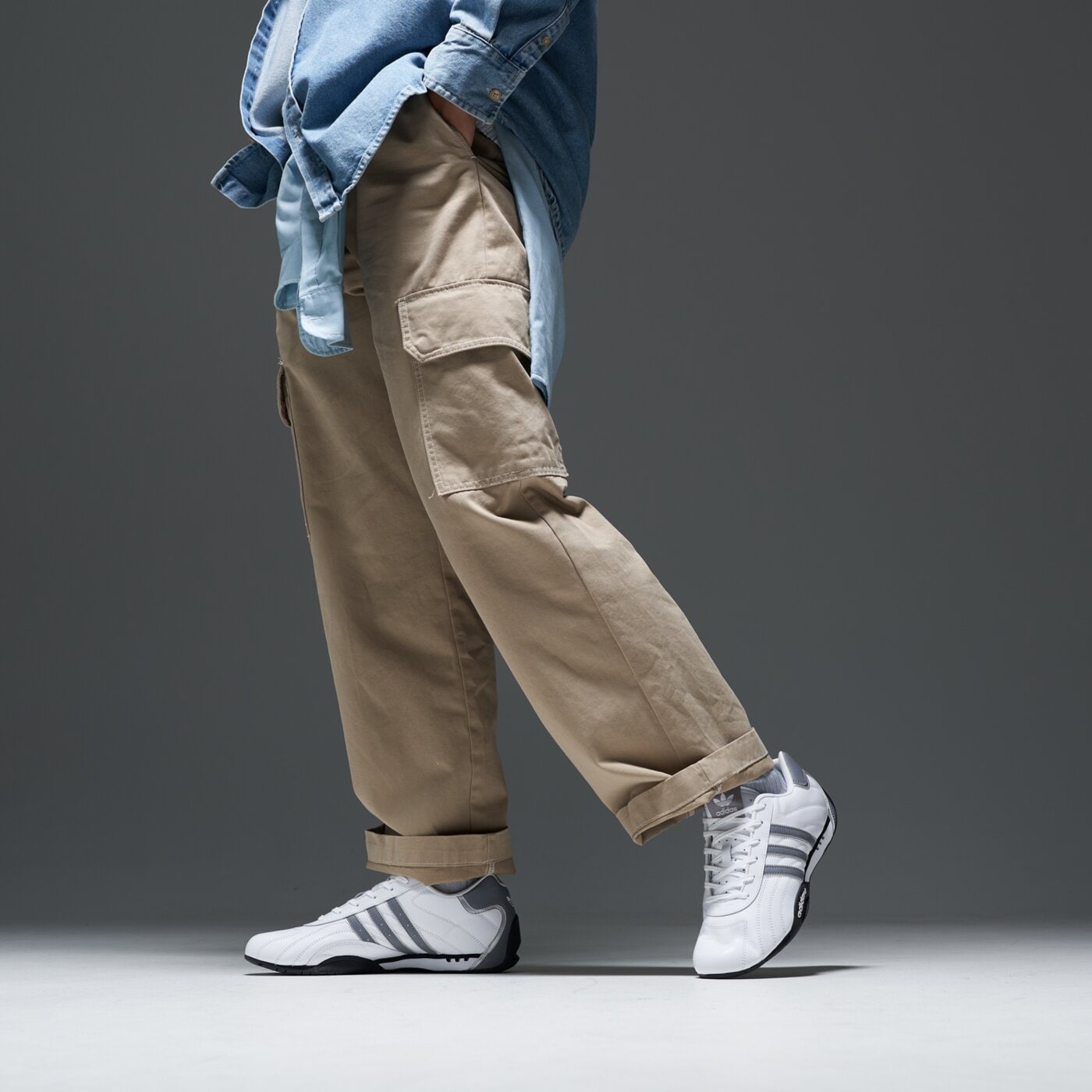 Buty sportowe męskie ADIDAS ADIRACER LO jq5721 kolor biały