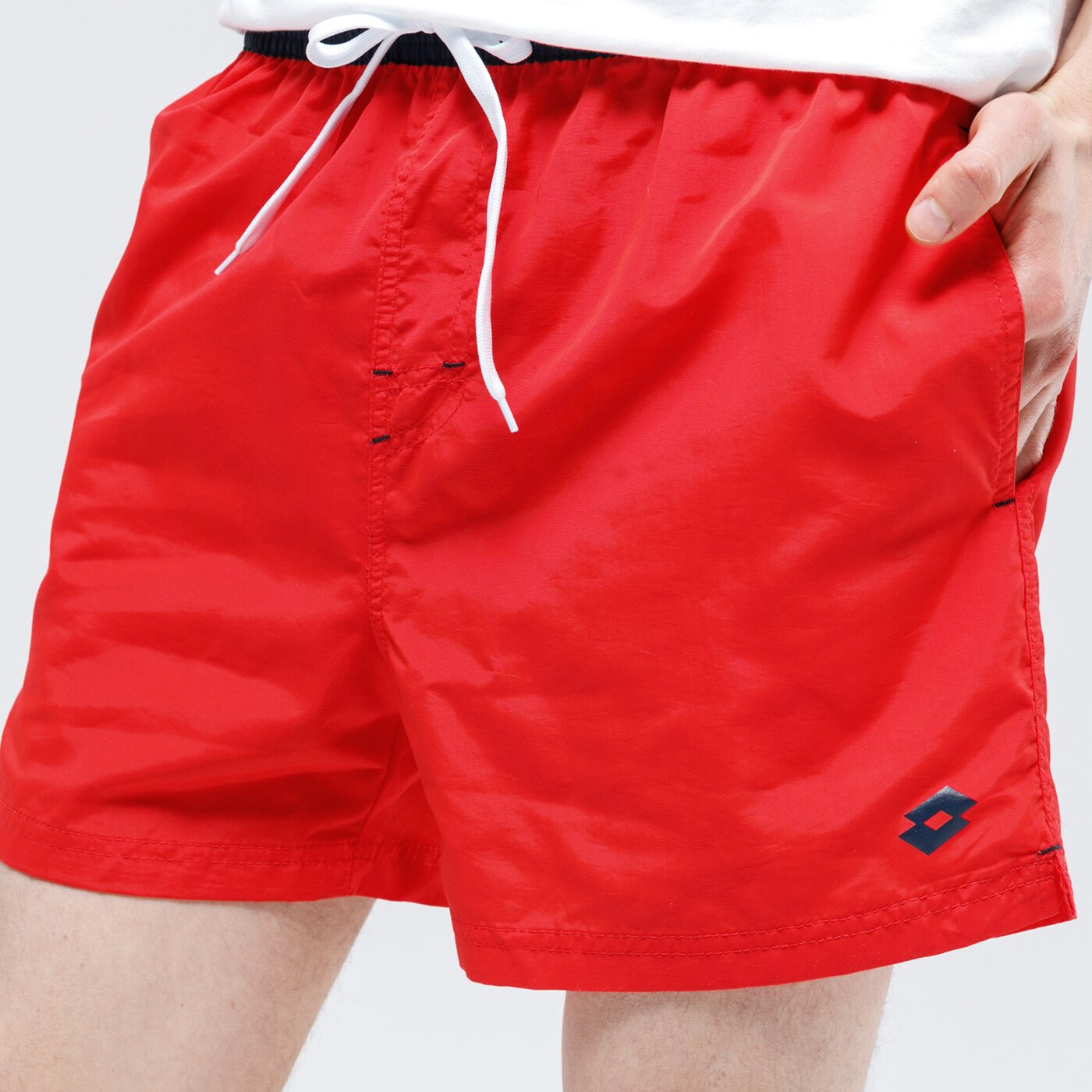 Kąpielówki męskie LOTTO SZORTY GRASCIO lo120kom31001 kolor czerwony