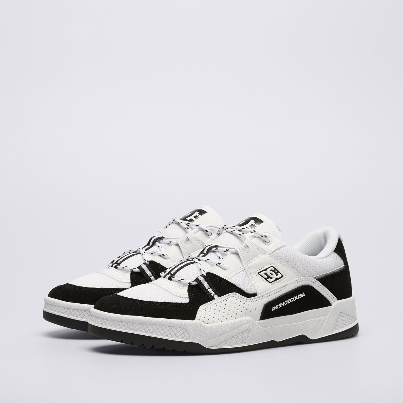 Buty sportowe męskie DC CONSTRUCT adys100822-bkw kolor biały