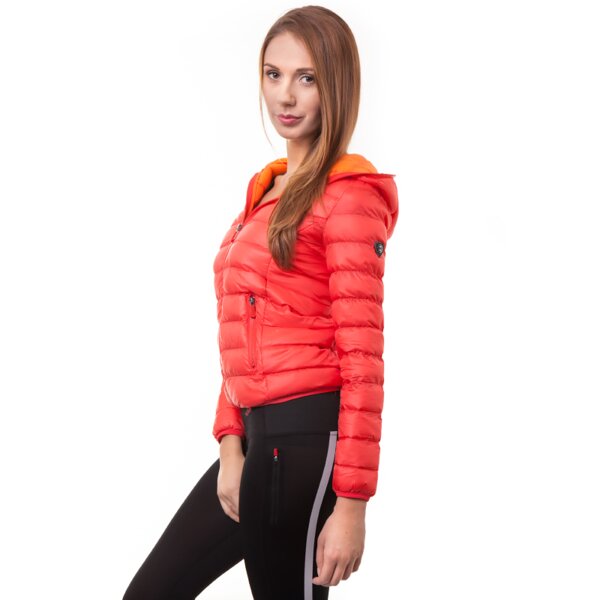 Kurtka zimowa damska CONFRONT KURTKA OAKLANDO cf34kud09001 kolor pomarańczowy