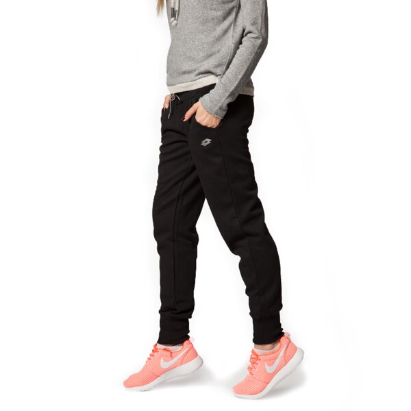 Spodnie dresowe damskie LOTTO SPODNIE PANTS FAITH FL r7203 kolor czarny