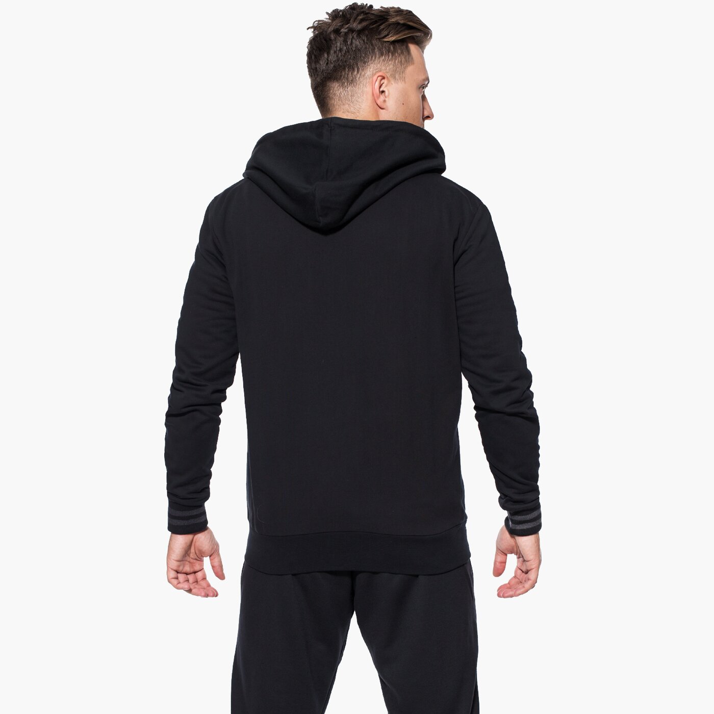 Bluza męska LONSDALE BLUZA BLACK blm17ld0031000 kolor czarny