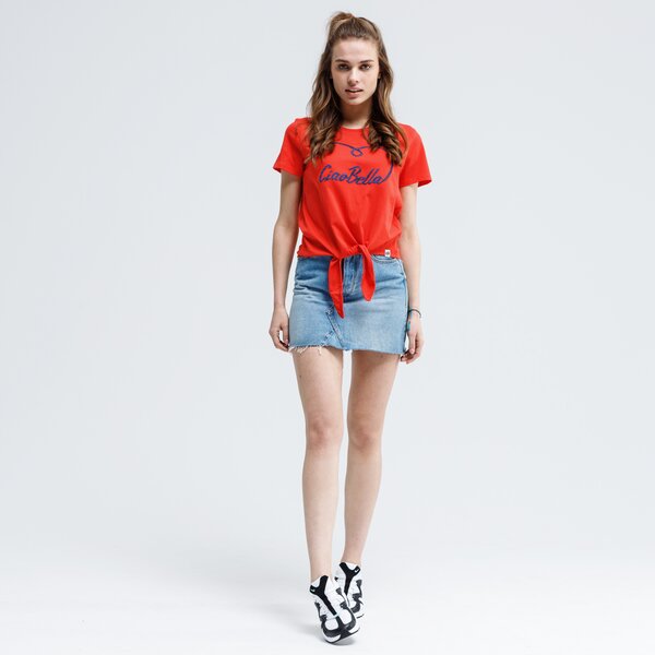 Koszulka damska UP8 T-SHIRT HYOGO up120tsd43001 kolor czerwony
