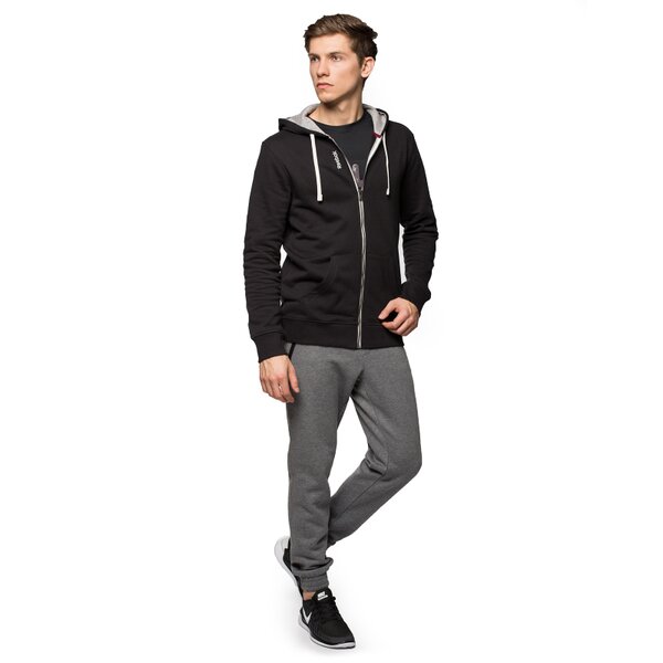 Bluza męska REEBOK BLUZA EL FLEECE FZ ab0201 kolor czarny