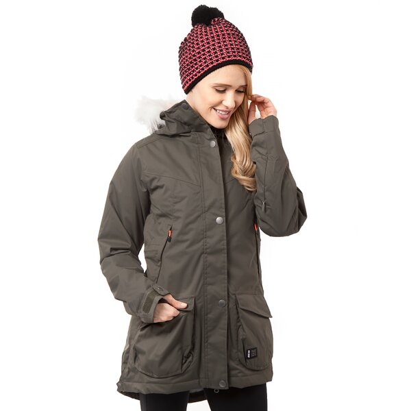 Czapka zimowa damska CONFRONT CZAPKA ZIMOWA BOMBER FUCHSIA 632 p04bomber632uni kolor różowy